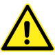 Yellow Notice Warning Icon